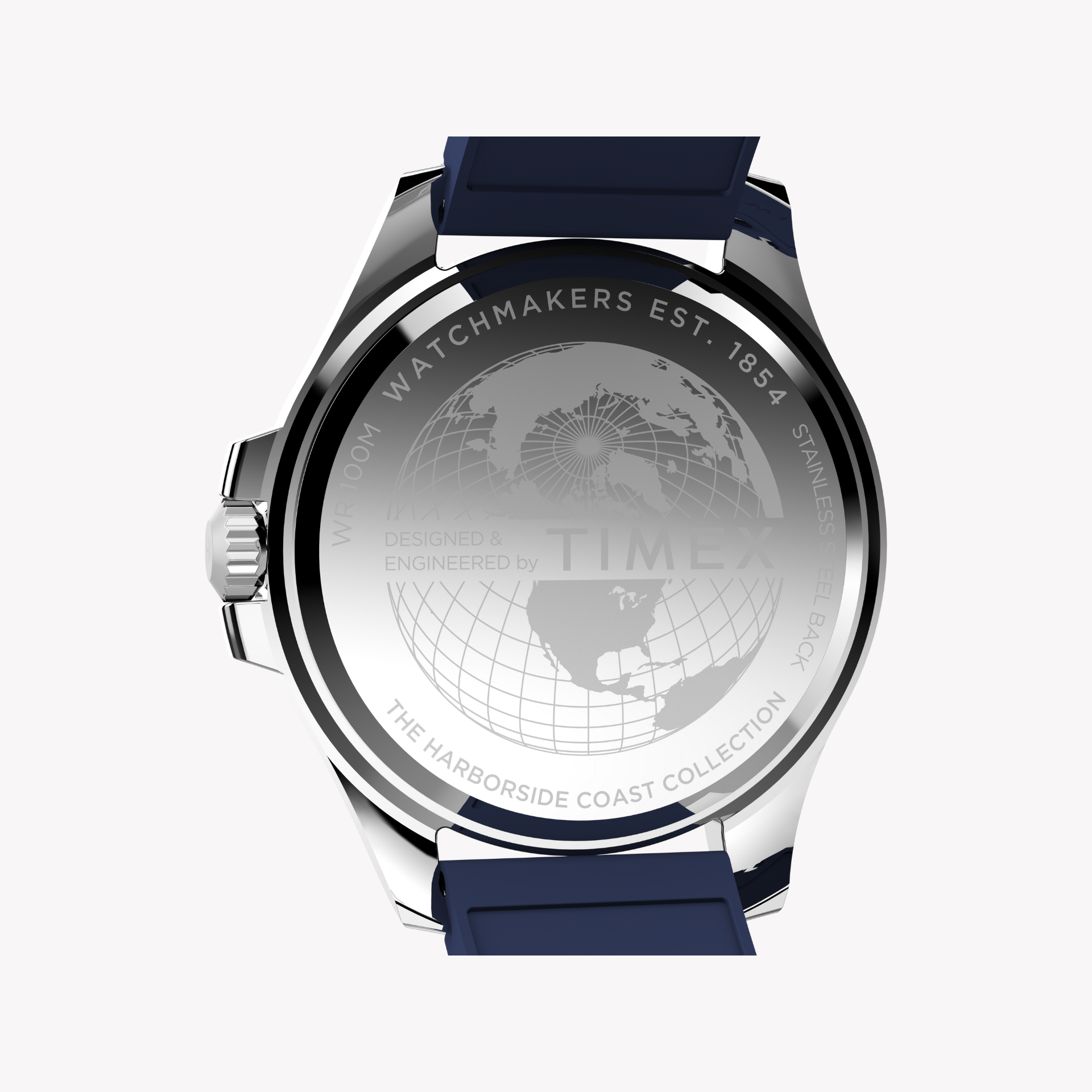 Timex Men's Silver/Blue Watch | Tw2y05000-4