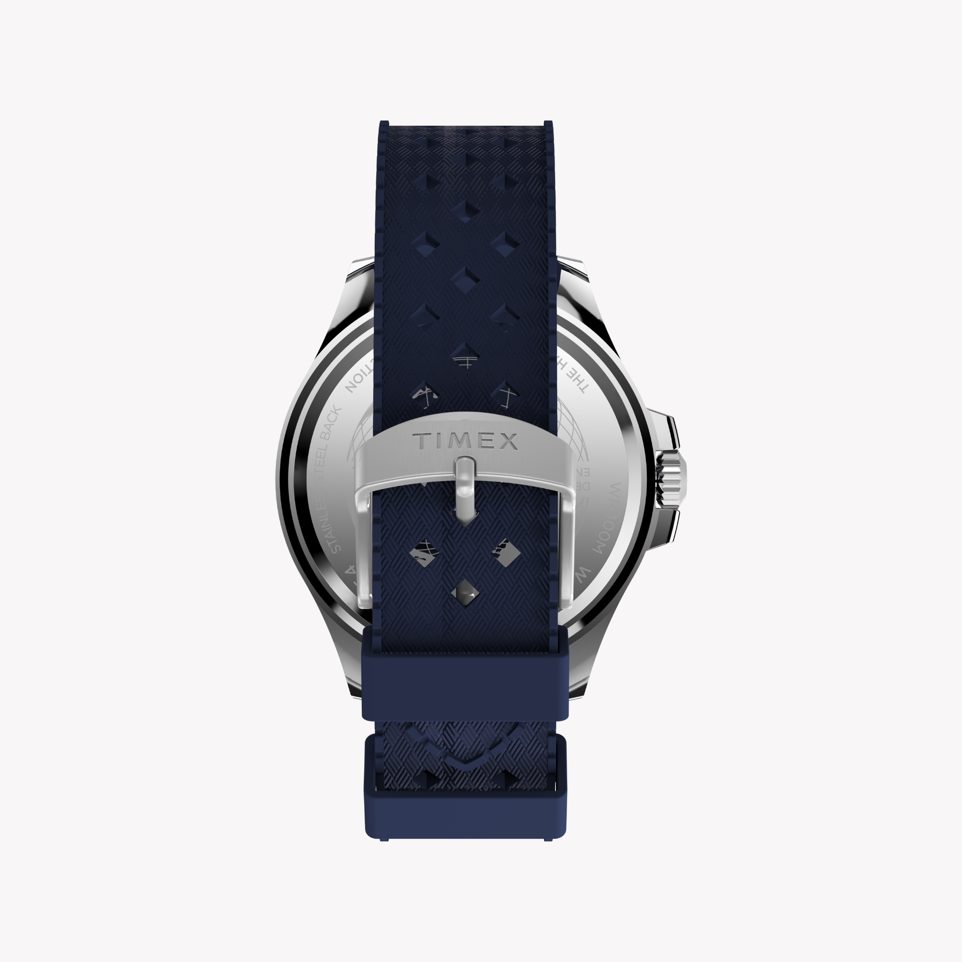 Timex Men's Silver/Blue Watch | Tw2y05000-3