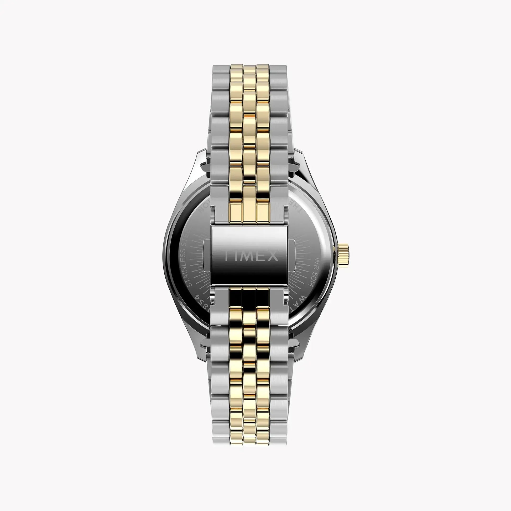 Women's Legacy Two-Tone Case & Bracelet with Blue Dial | TW2Y20200 by TIMEX