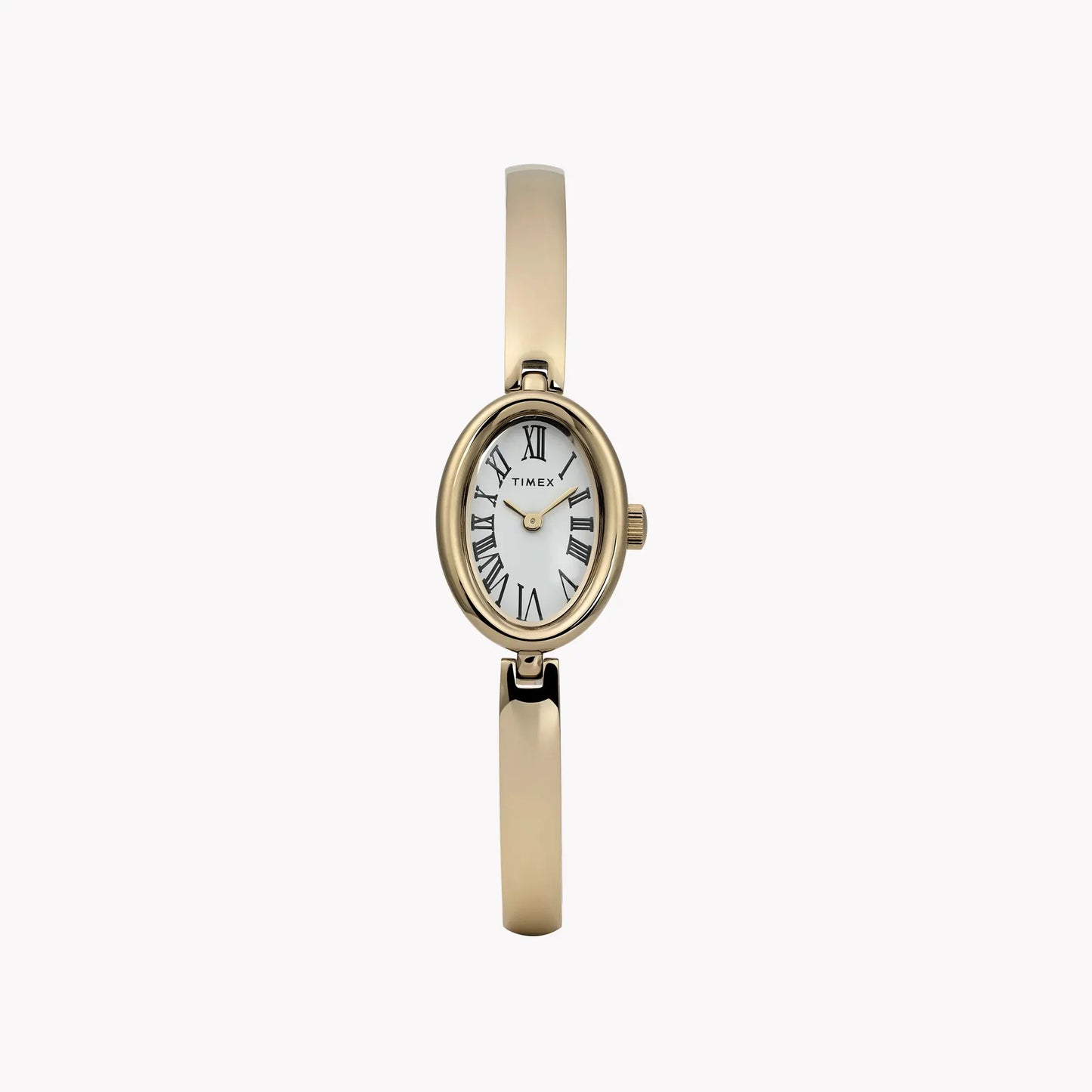 Cavatina Gold-Tone Case & Bangle with White Dial | TW2Y27200 by TIMEX
