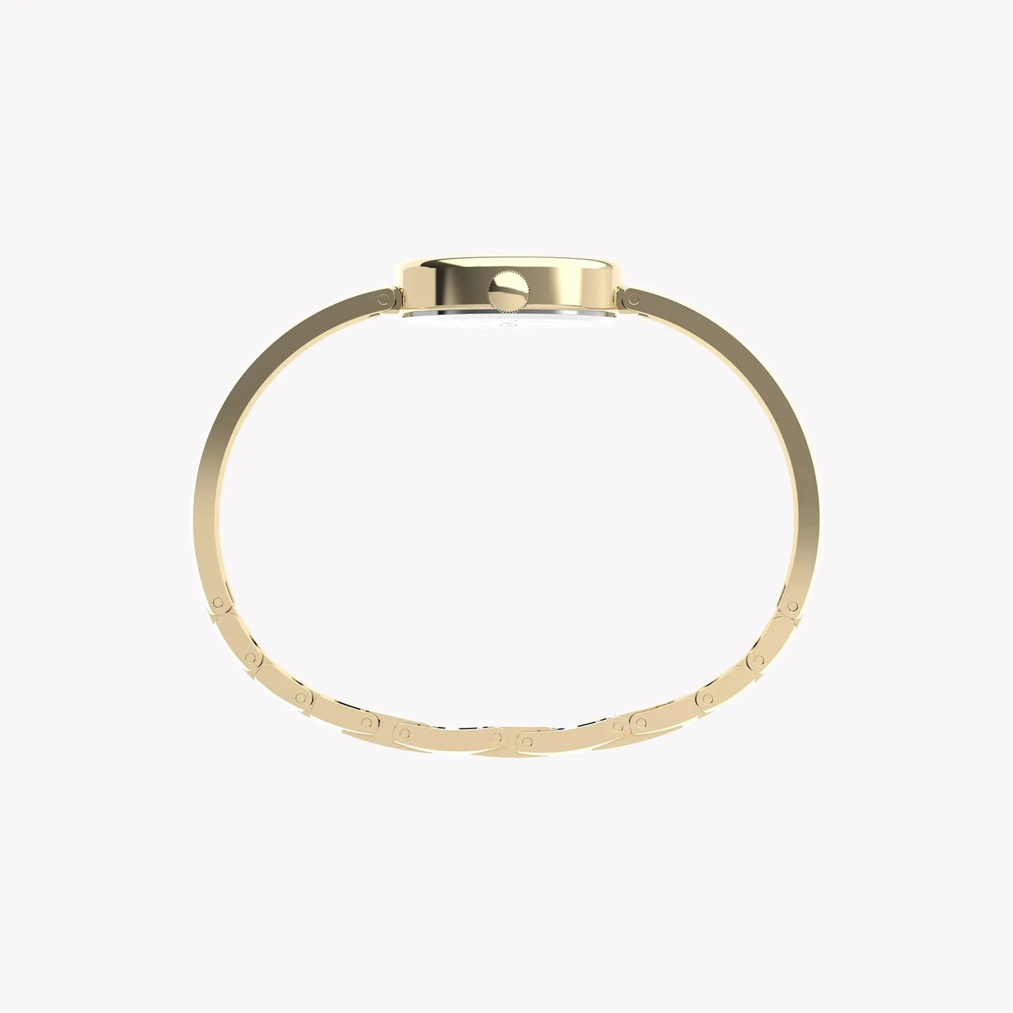 Cavatina Gold-Tone Case & Bangle with White Dial | TW2Y27200 by TIMEX