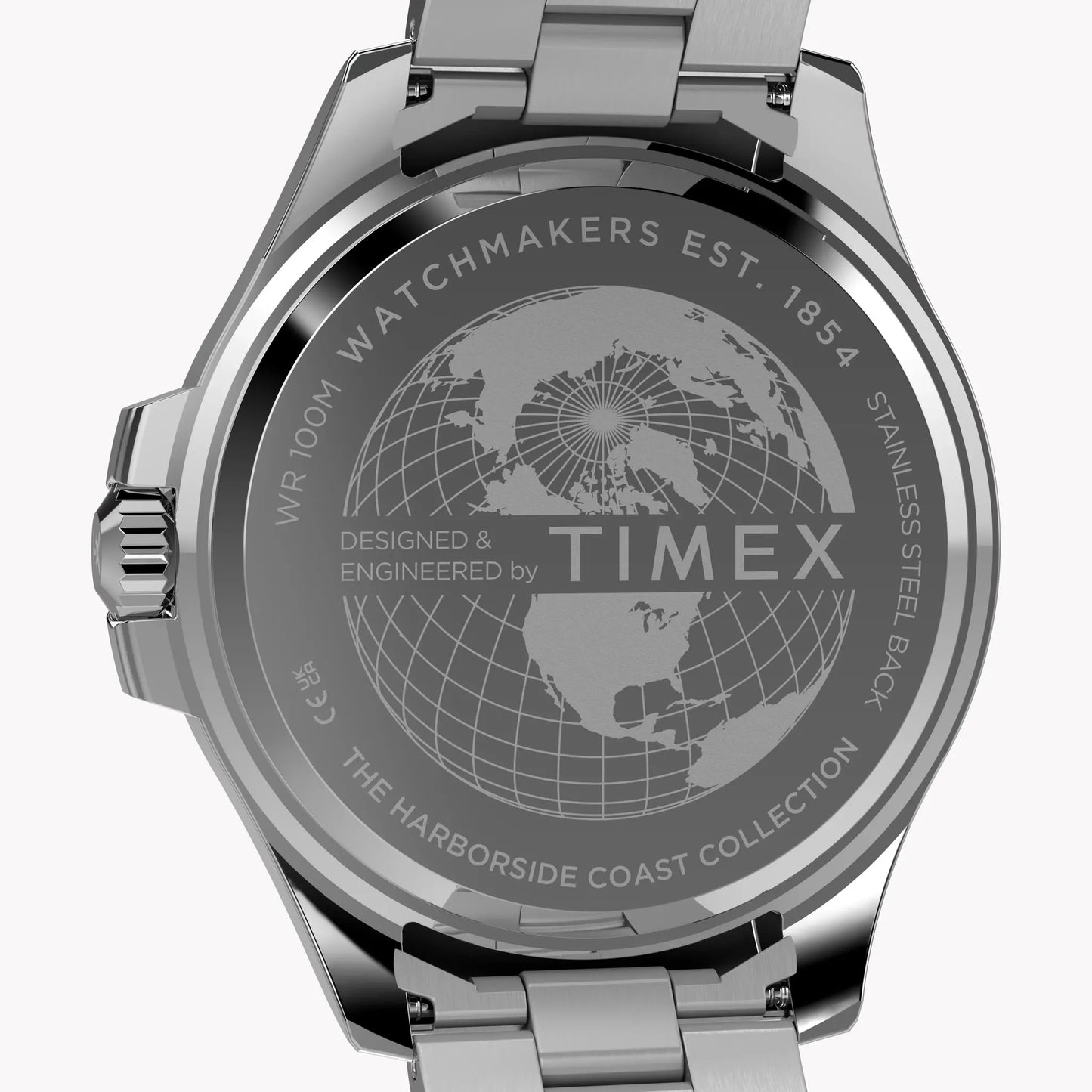 TIMEX Men's Stainless Steel Silver-Tone, Black | TW2Y33300 by TIMEX