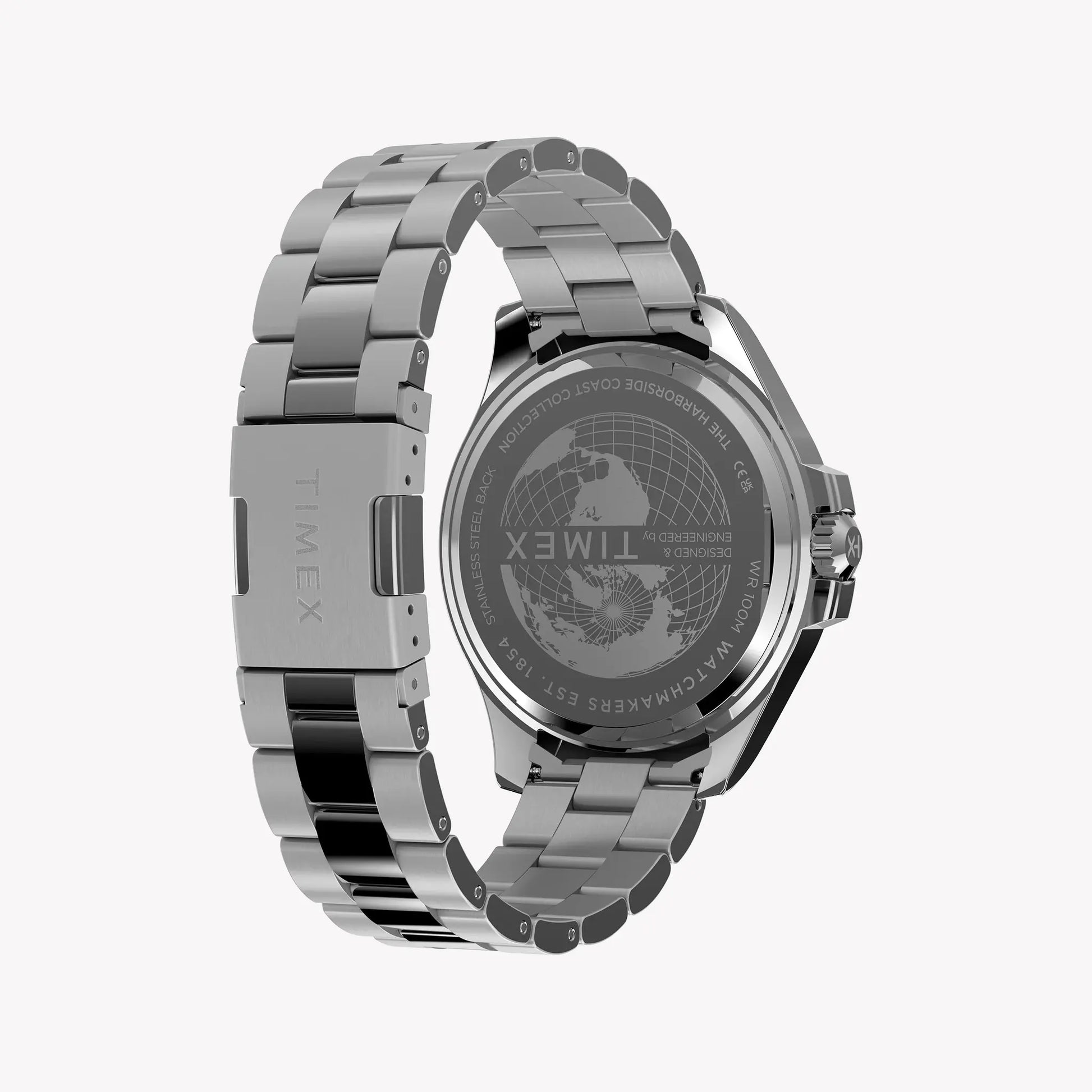 TIMEX Men's Stainless Steel Silver-Tone, Black | TW2Y33300 by TIMEX