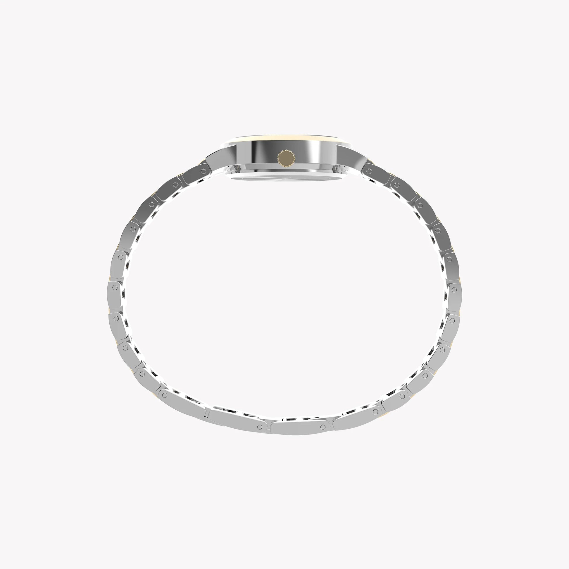 Women's Two Tone Case & Bracelet with Silver Mother of Pearl Dial | TW2Y38300-1