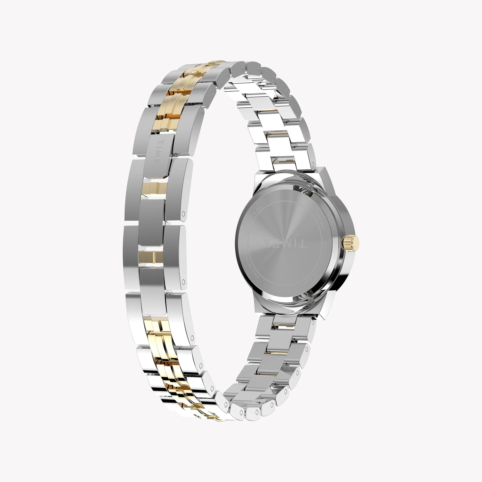 Women's Two Tone Case & Bracelet with Silver Mother of Pearl Dial | TW2Y38300-4