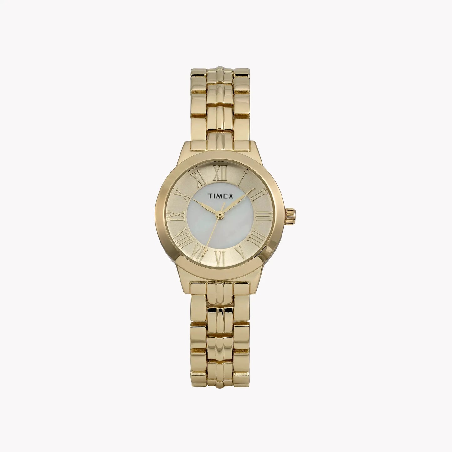 Women’s Gold Tone Case & Bracelet with Gold Dial TW2Y38600 | Elegant Watch by TIMEX