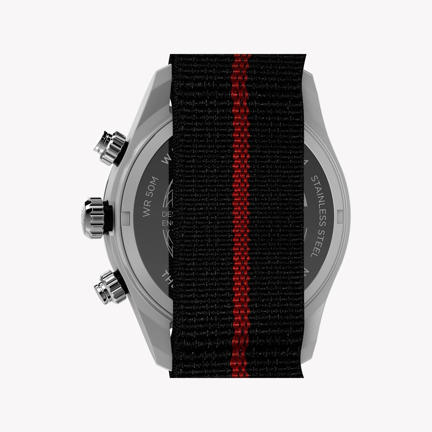 Waterbury Heritage Chrono SST Black Dial Fabric Strap TW2Y38900 | Men's Sports Watch-3