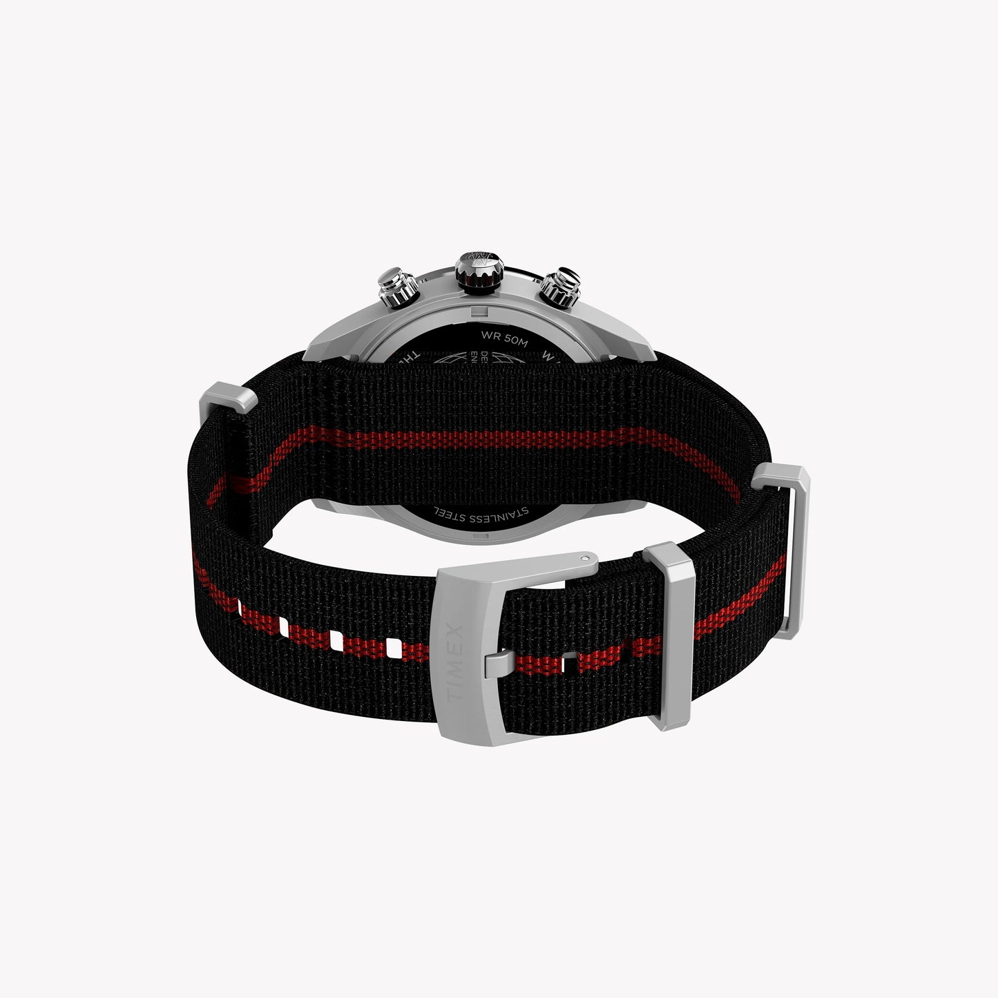 Waterbury Heritage Chrono SST Black Dial Fabric Strap TW2Y38900 | Men's Sports Watch-4