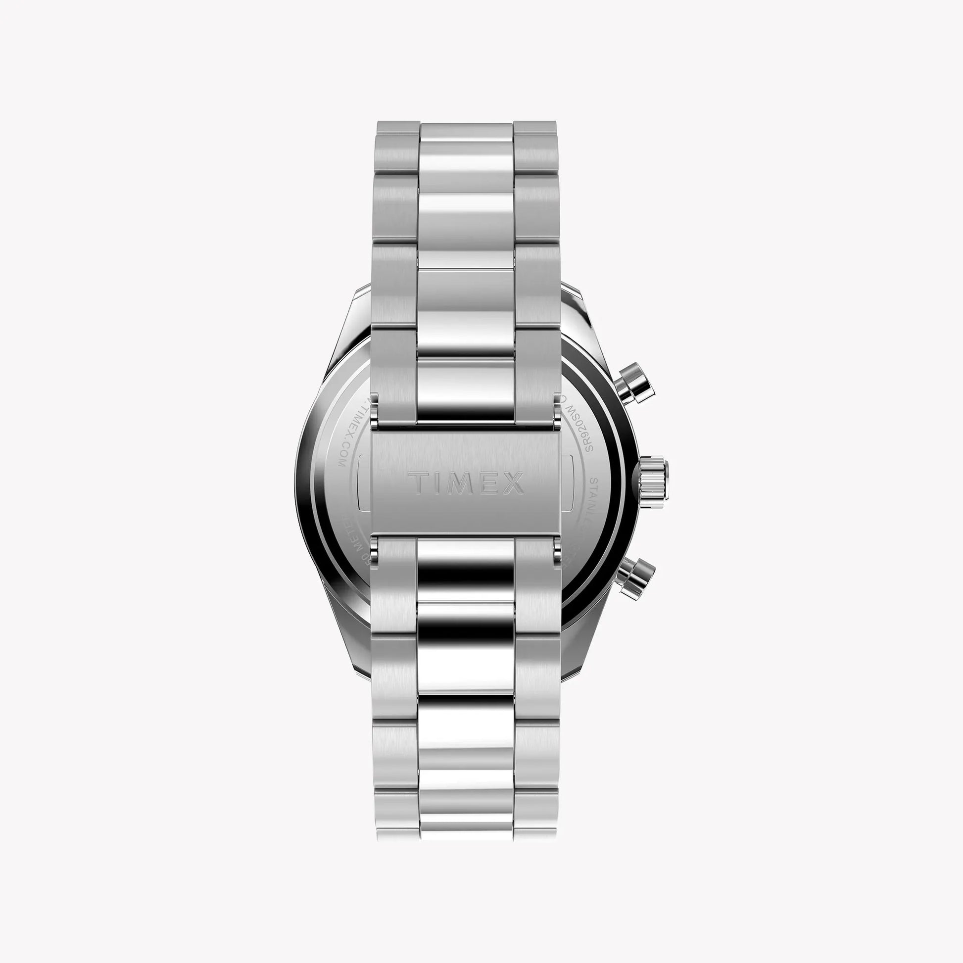 TIMEX Men's Stainless Steel Silver, Black Dial | TW2Y56900 by TIMEX