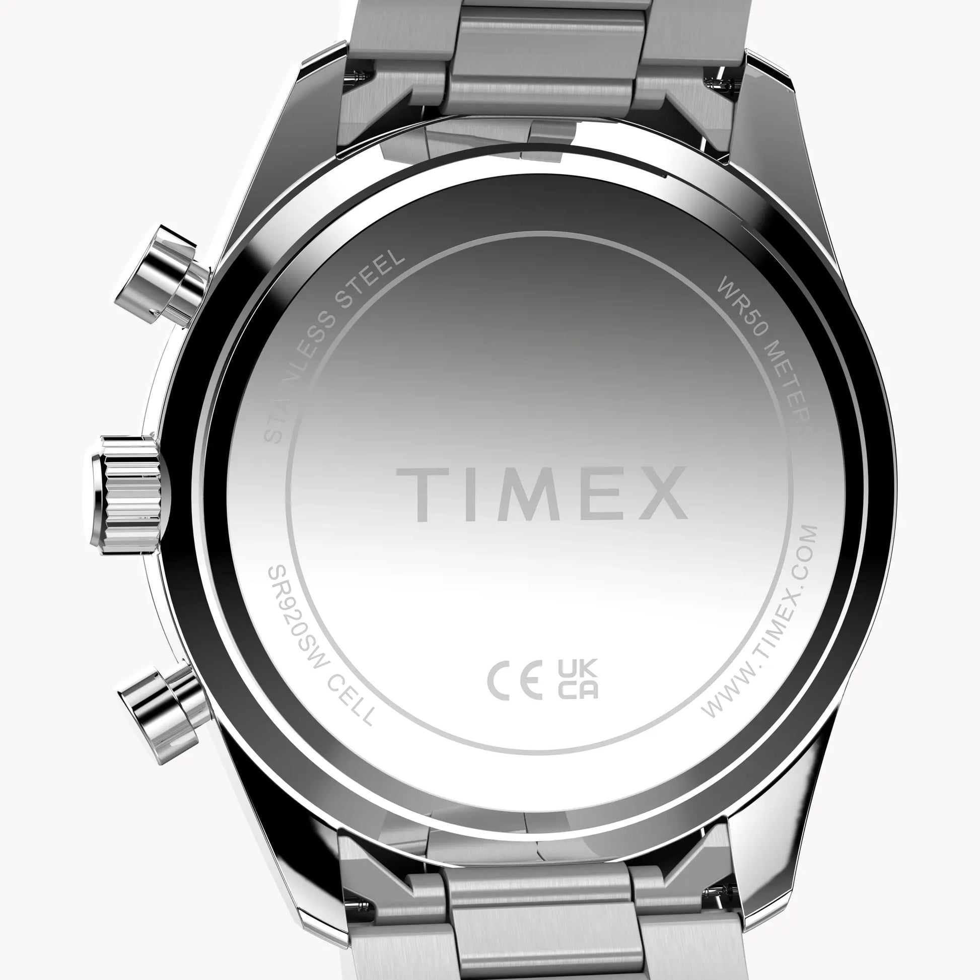 TIMEX Men's Stainless Steel Silver, Black Dial | TW2Y56900 by TIMEX