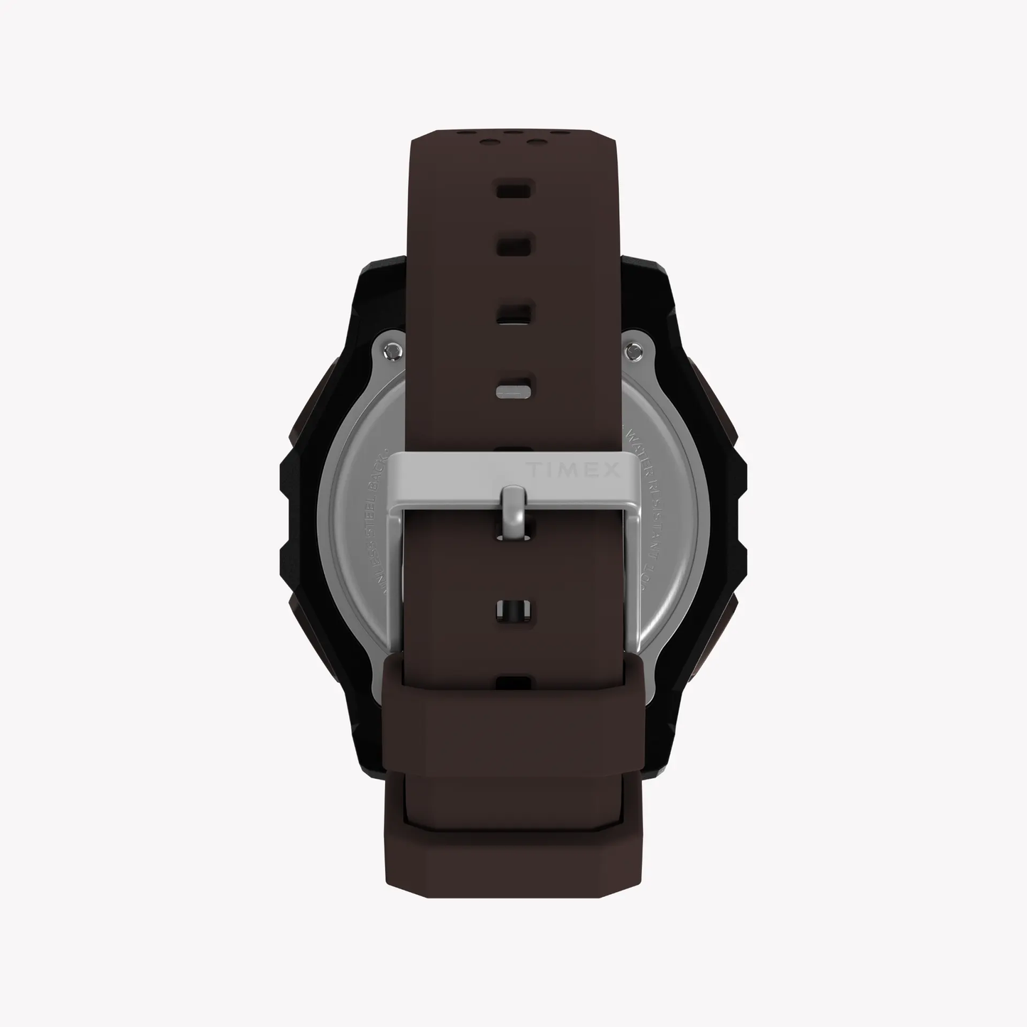 Timex Men's Black/Brown, Synthetic/Silicone | Tw4b33800 by TIMEX