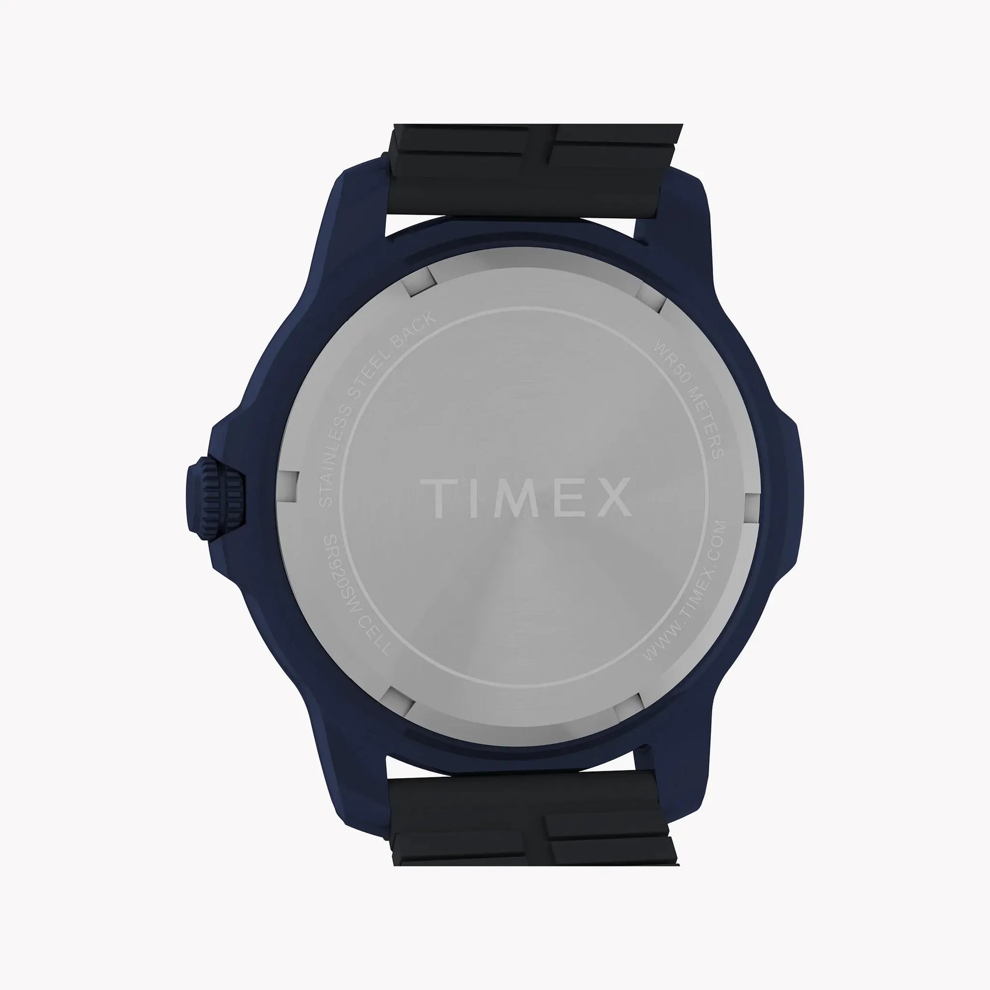 Timber Aluminum Blue Dial Silicone Strap Watch TW4B34600 | Stylish & Durable by TIMEX