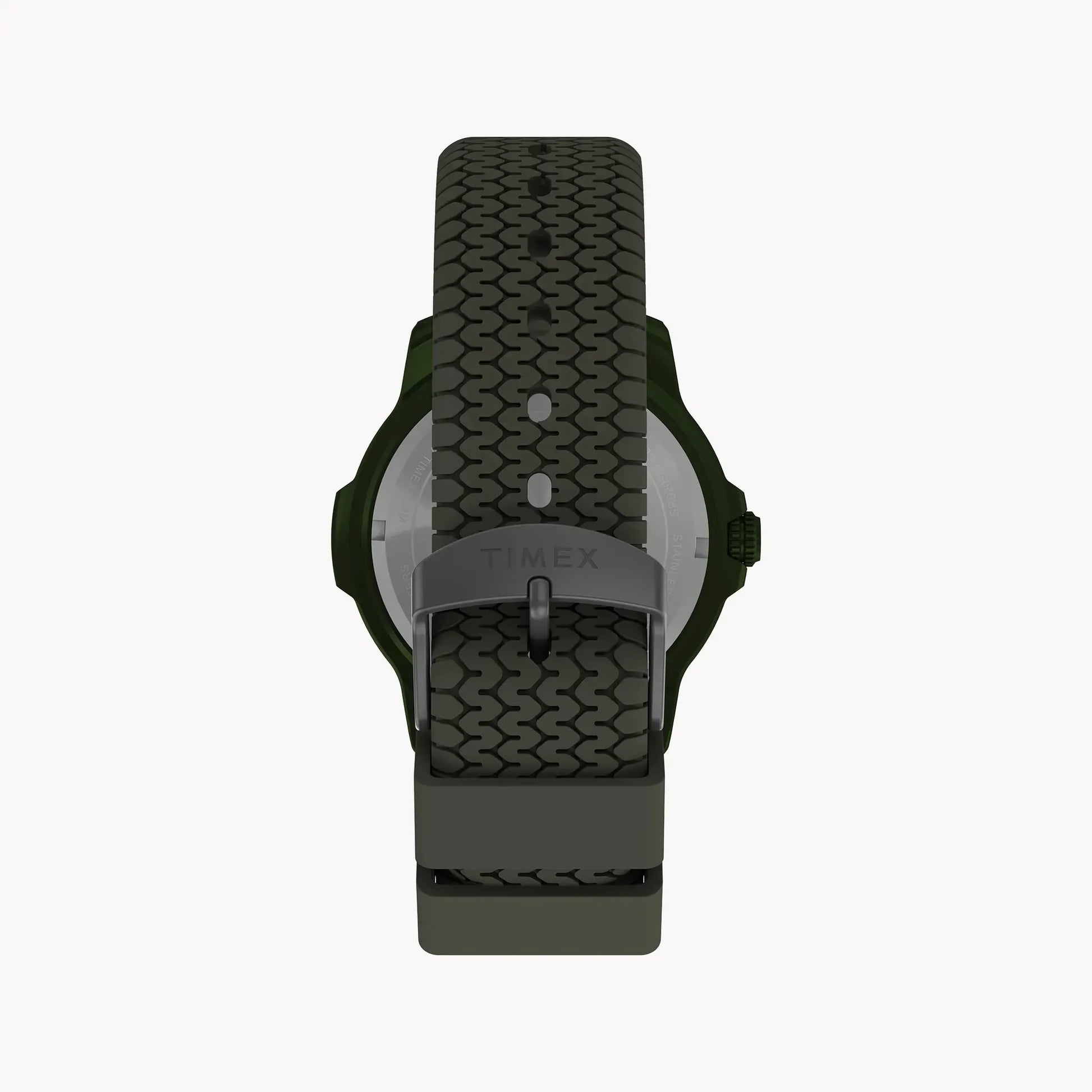 Timber Aluminum Case Green Dial Silicone Strap TW4B34700 Watch | Sporty & Lightweight by TIMEX