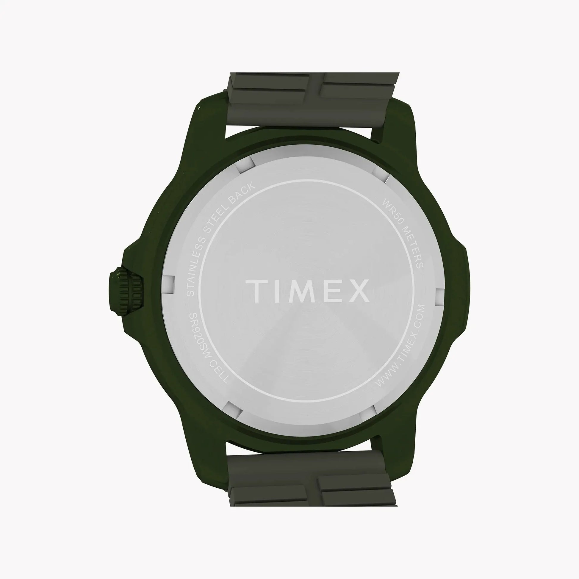 Timber Aluminum Case Green Dial Silicone Strap TW4B34700 Watch | Sporty & Lightweight by TIMEX