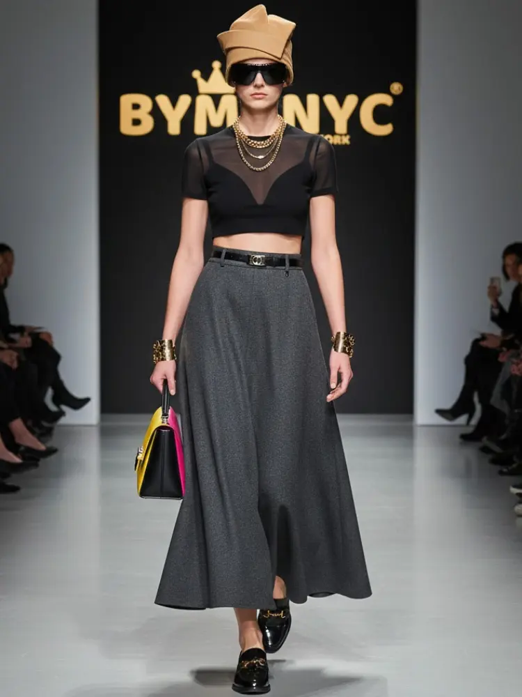 Tailored Flare Maxi • MADISON New Collection BYMANYC ® New York by BYMANYC ® New York