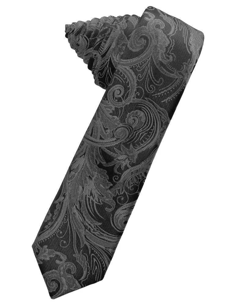 Tapestry Skinny Necktie Self Tie by Tux-USA