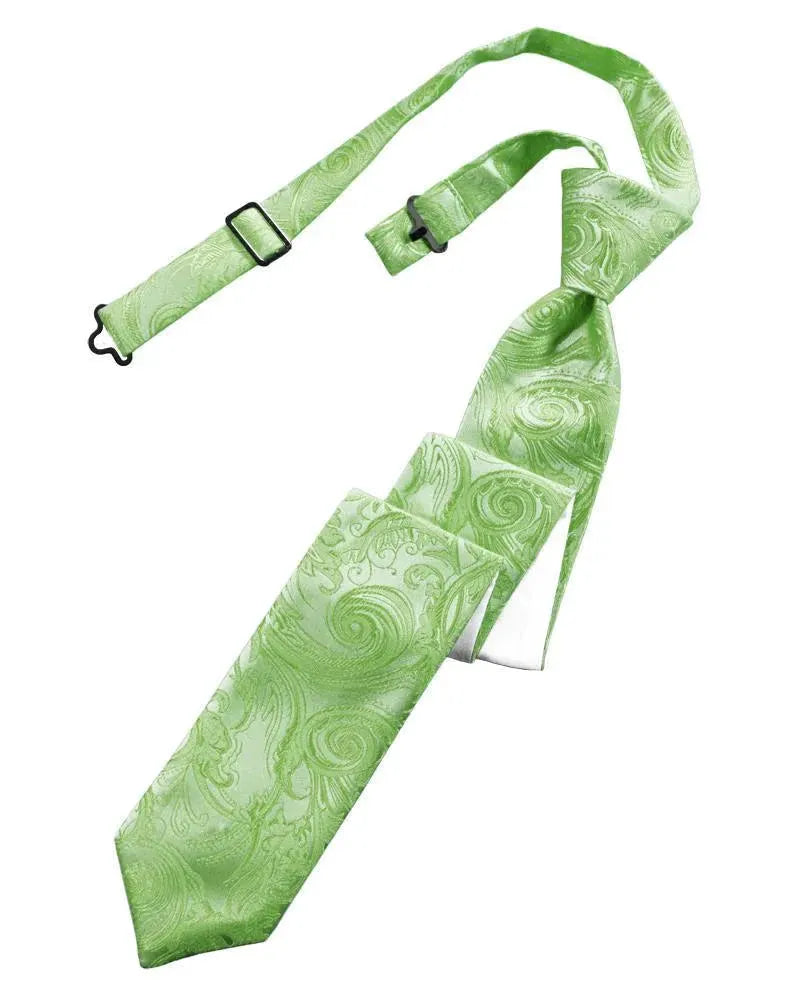 Tapestry Skinny Necktie Pre- Tied by Tux-USA