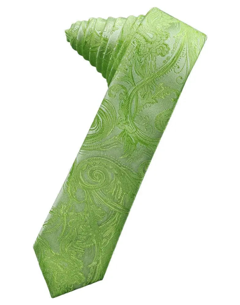Tapestry Skinny Necktie Self Tie by Tux-USA
