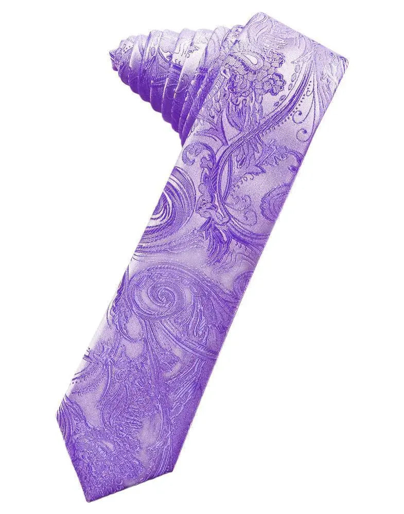 Tapestry Skinny Necktie Self Tie by Tux-USA