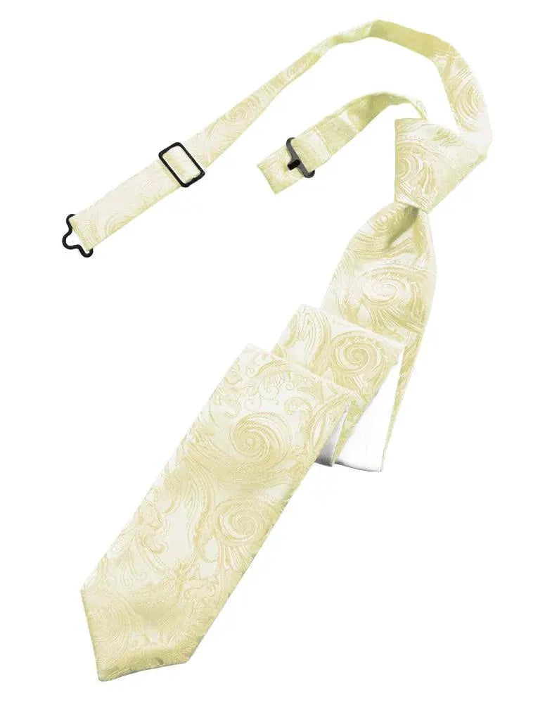 Tapestry Skinny Necktie Pre- Tied by Tux-USA