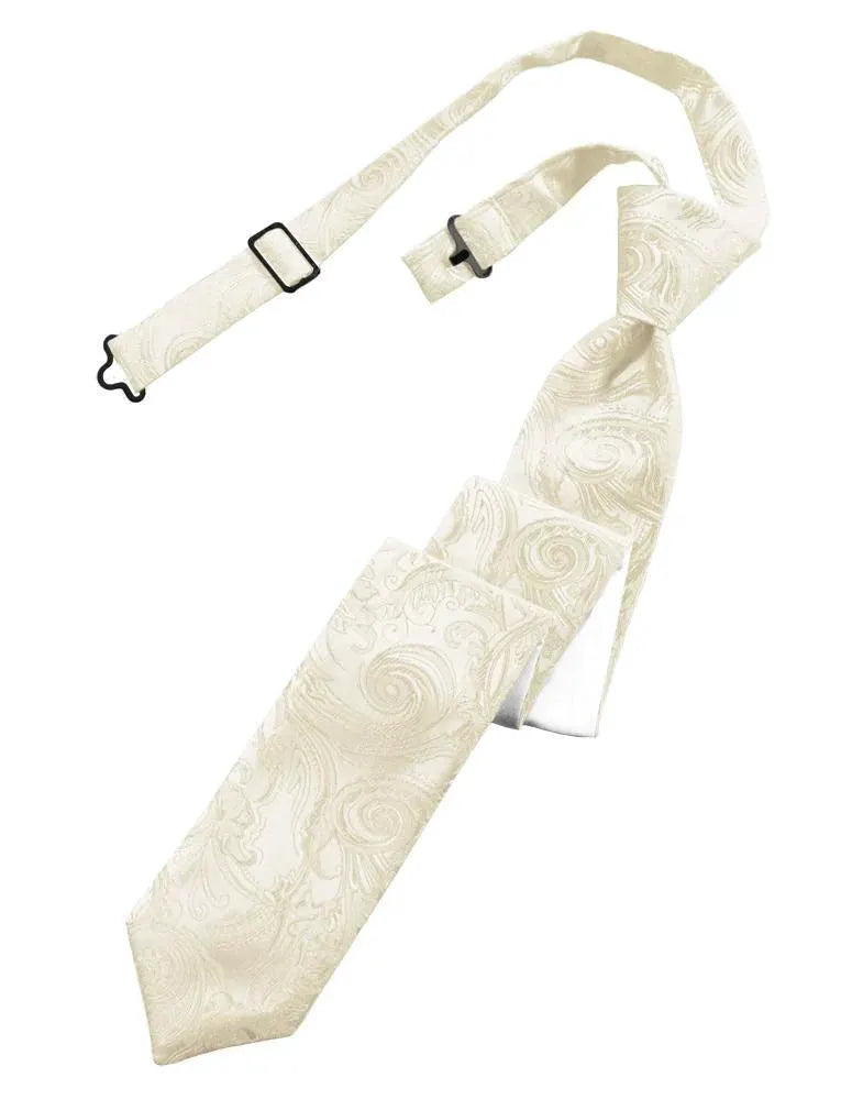 Tapestry Skinny Necktie Pre- Tied by Tux-USA