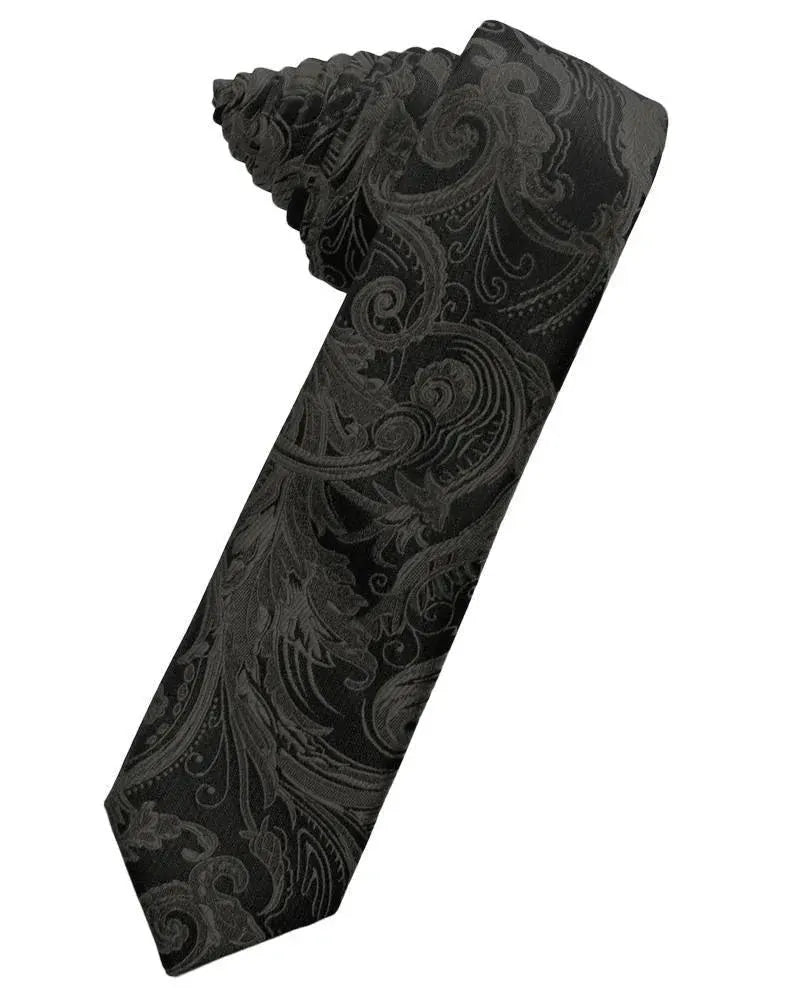 Tapestry Skinny Necktie Self Tie by Tux-USA