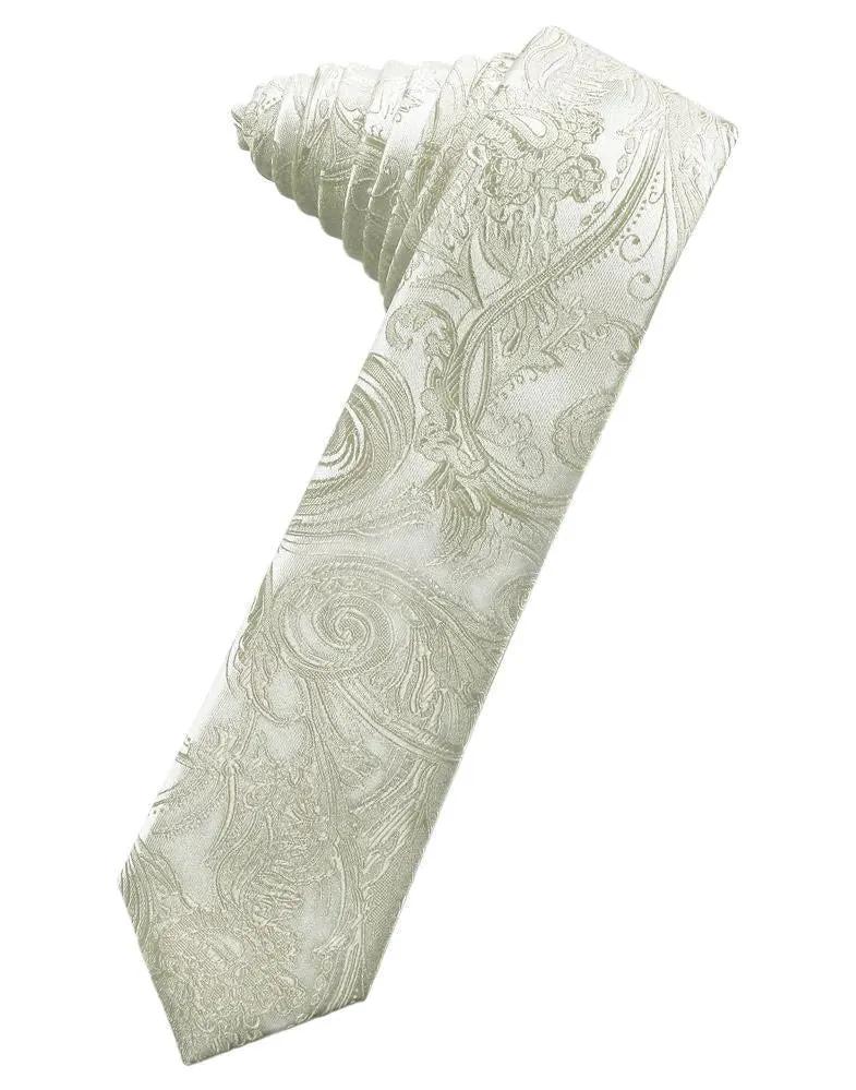 Tapestry Skinny Necktie Self Tie by Tux-USA