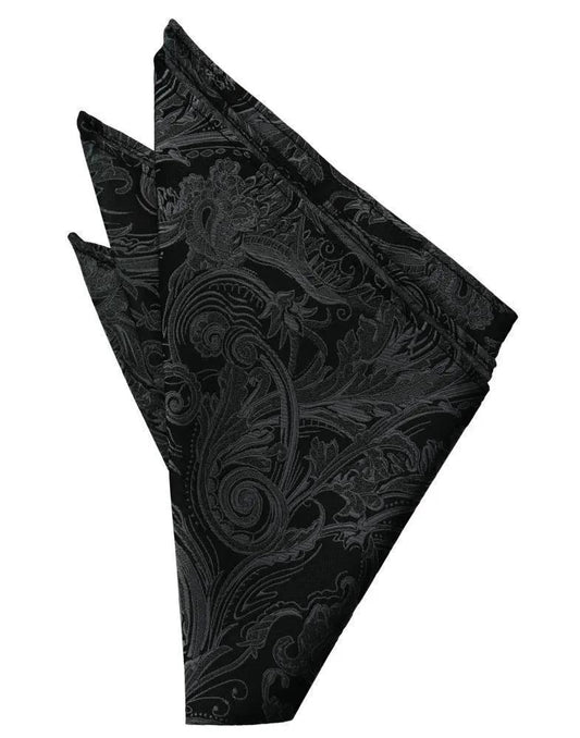 Paisley Silk Pocket Square by Tux-USA