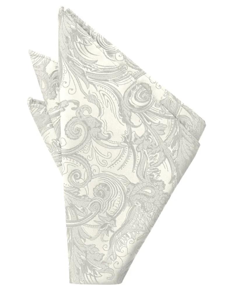 Paisley Silk Pocket Square by Tux-USA