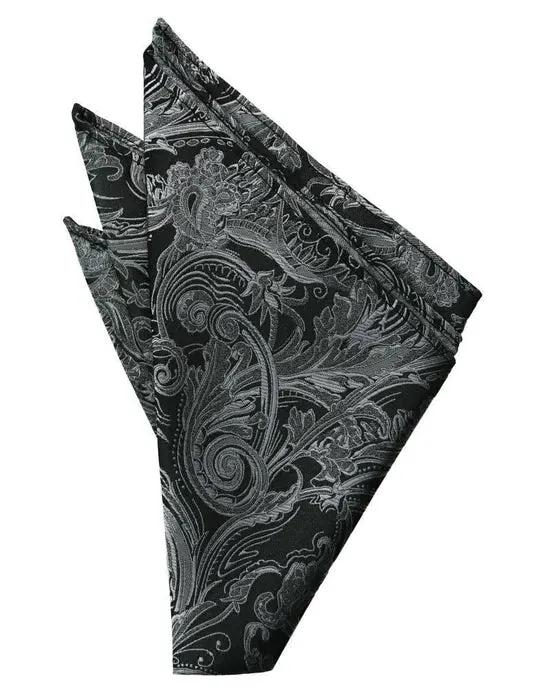 Paisley Silk Pocket Square by Tux-USA