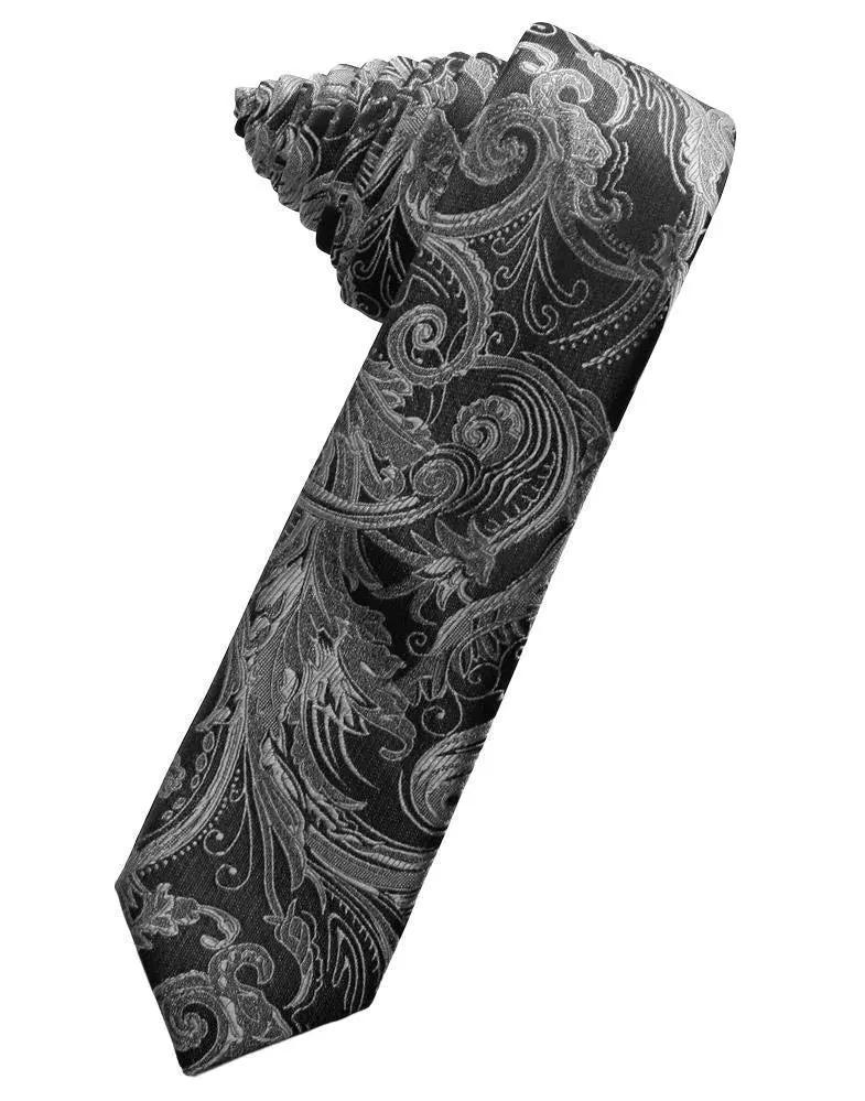Tapestry Skinny Necktie Self Tie by Tux-USA