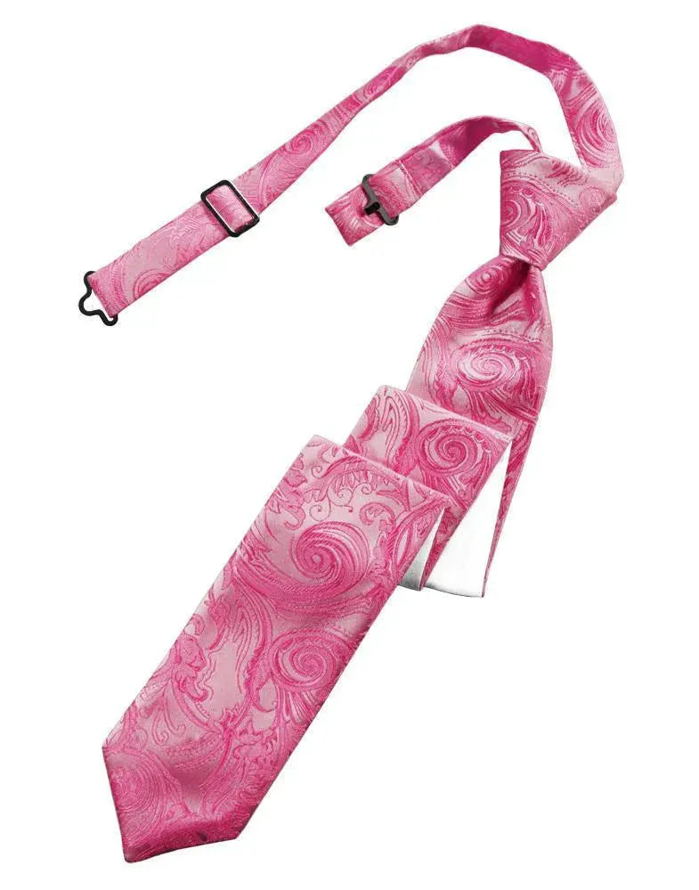 Tapestry Skinny Necktie Pre- Tied by Tux-USA