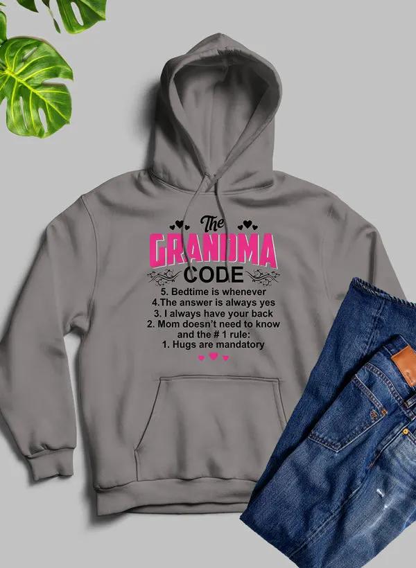 The Grandma Code Hoodie by Merch