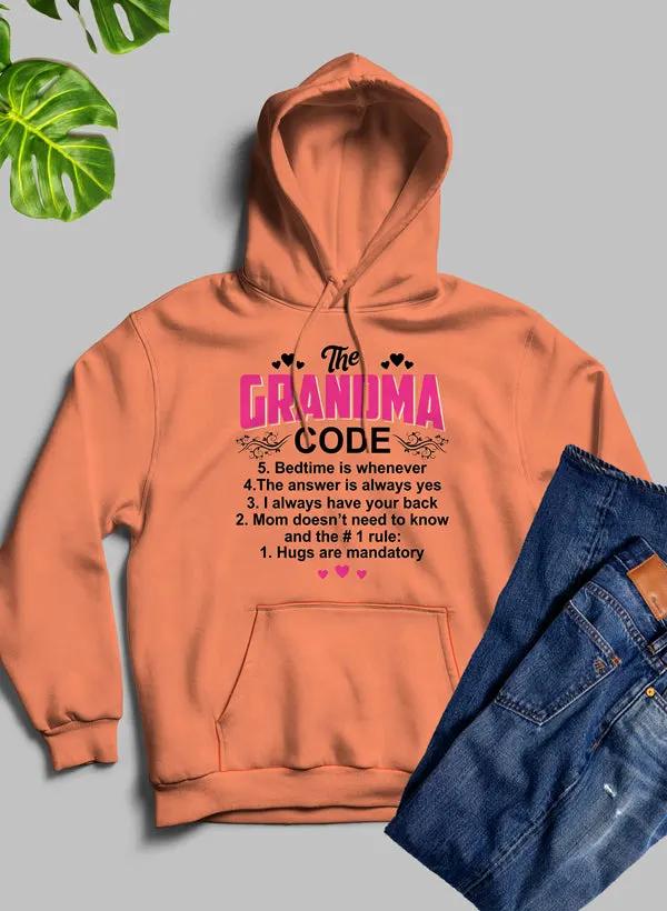 The Grandma Code Hoodie by Merch