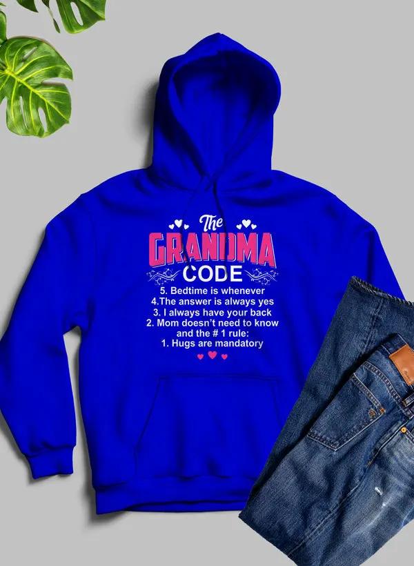 The Grandma Code Hoodie by Merch