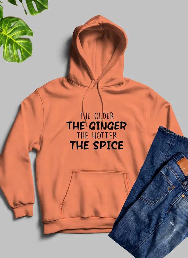 The Older The Ginger Hoodie by Merch