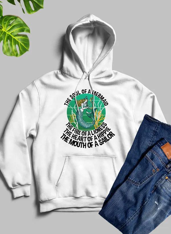 The Soul Of A Mermaid Hoodie by Merch