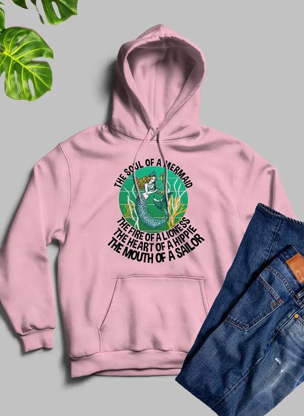 The Soul Of A Mermaid Hoodie by Merch