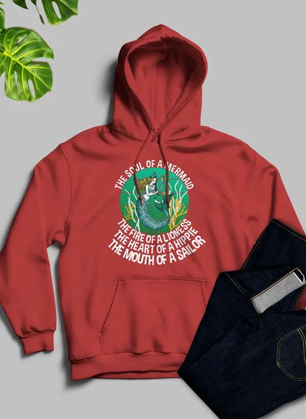 The Soul Of A Mermaid Hoodie by Merch