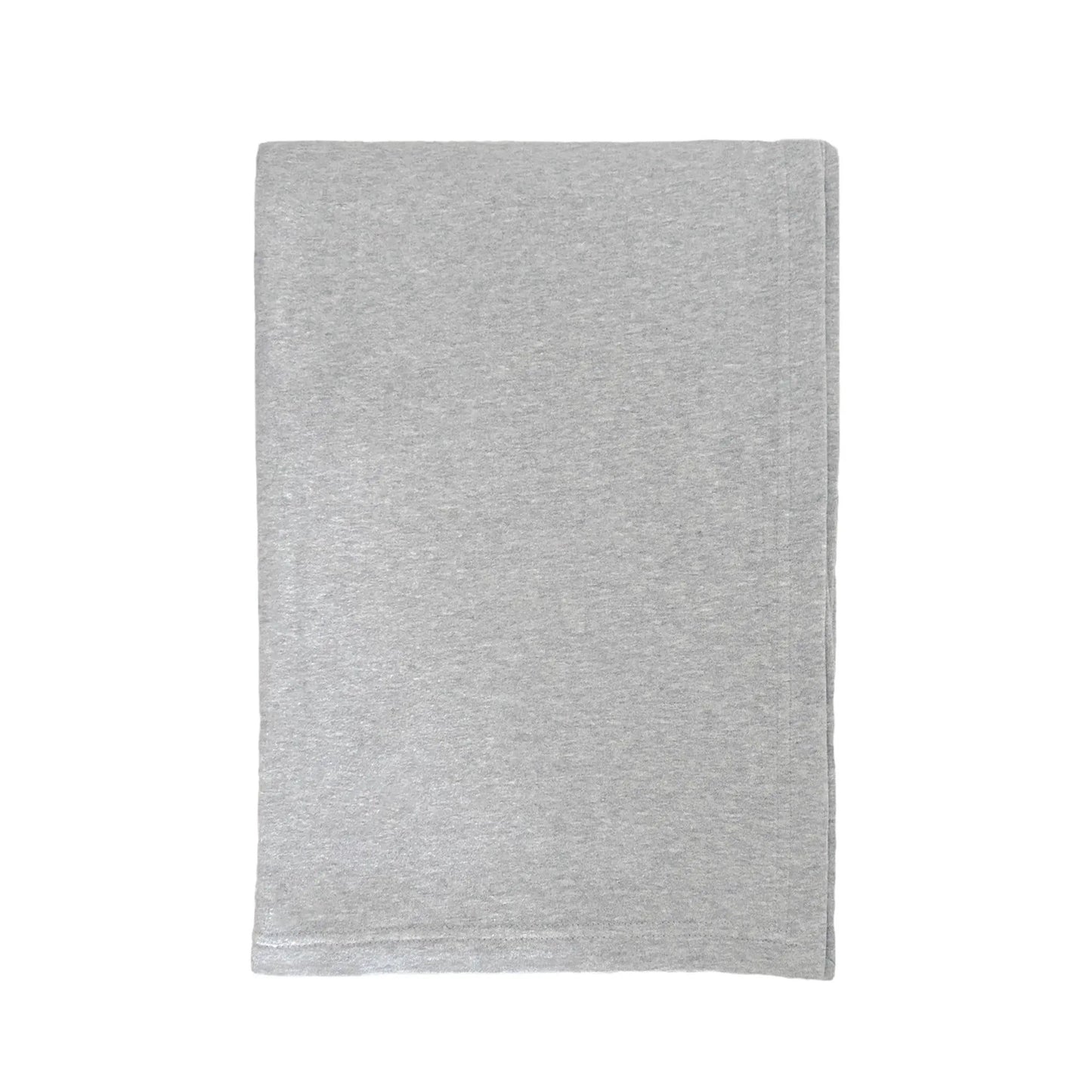 Custom Everywhere Throw Blanket, Heather Grey by Custom Collection