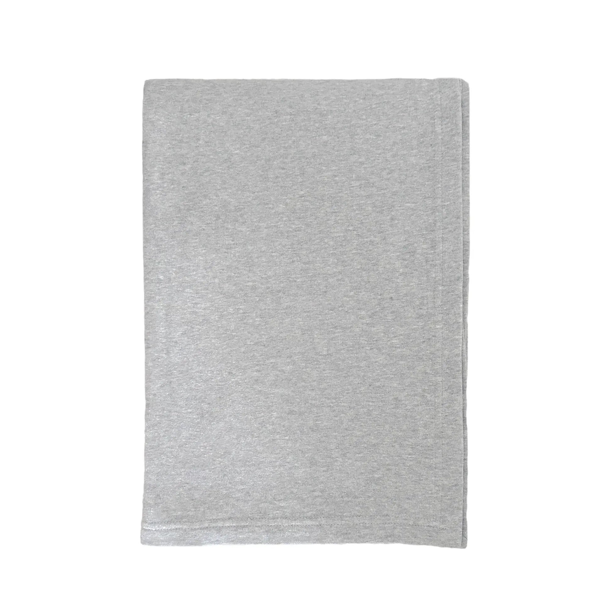 Custom Everywhere Throw Blanket, Heather Grey by Custom Collection