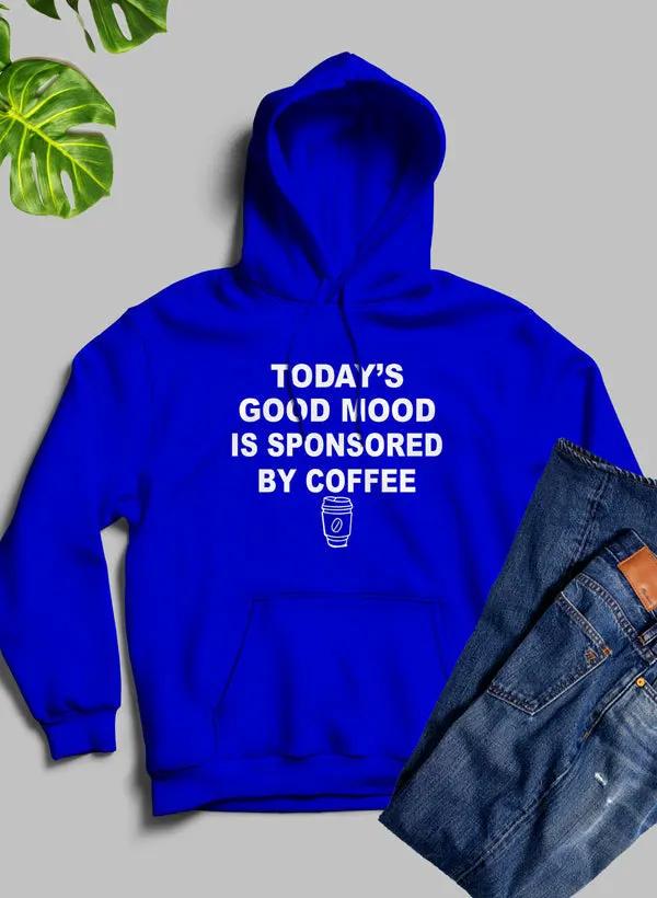 Todays Good Mood Hoodie by Merch