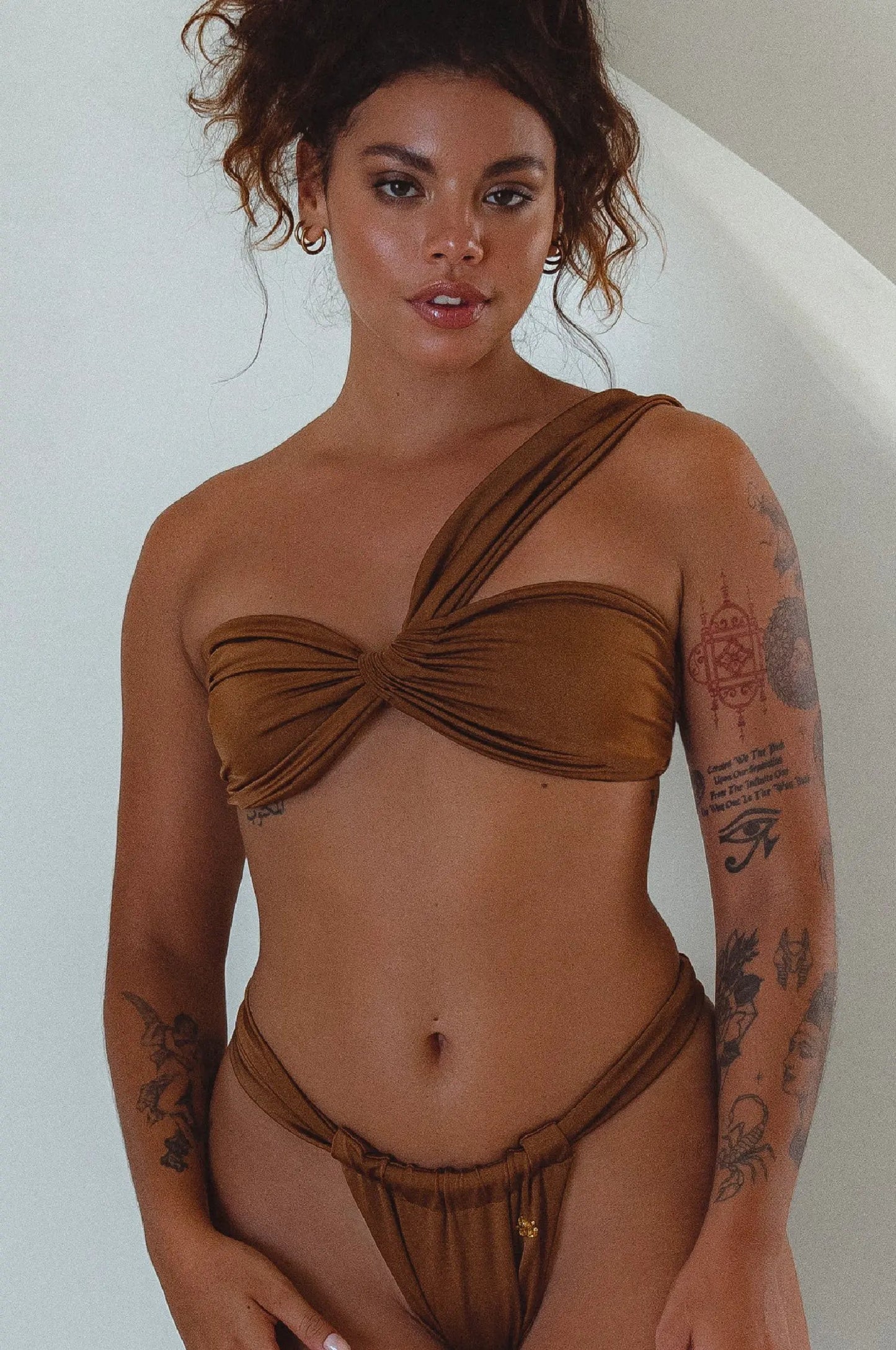 Tropea Ruched Bikini Top by Islabayswim