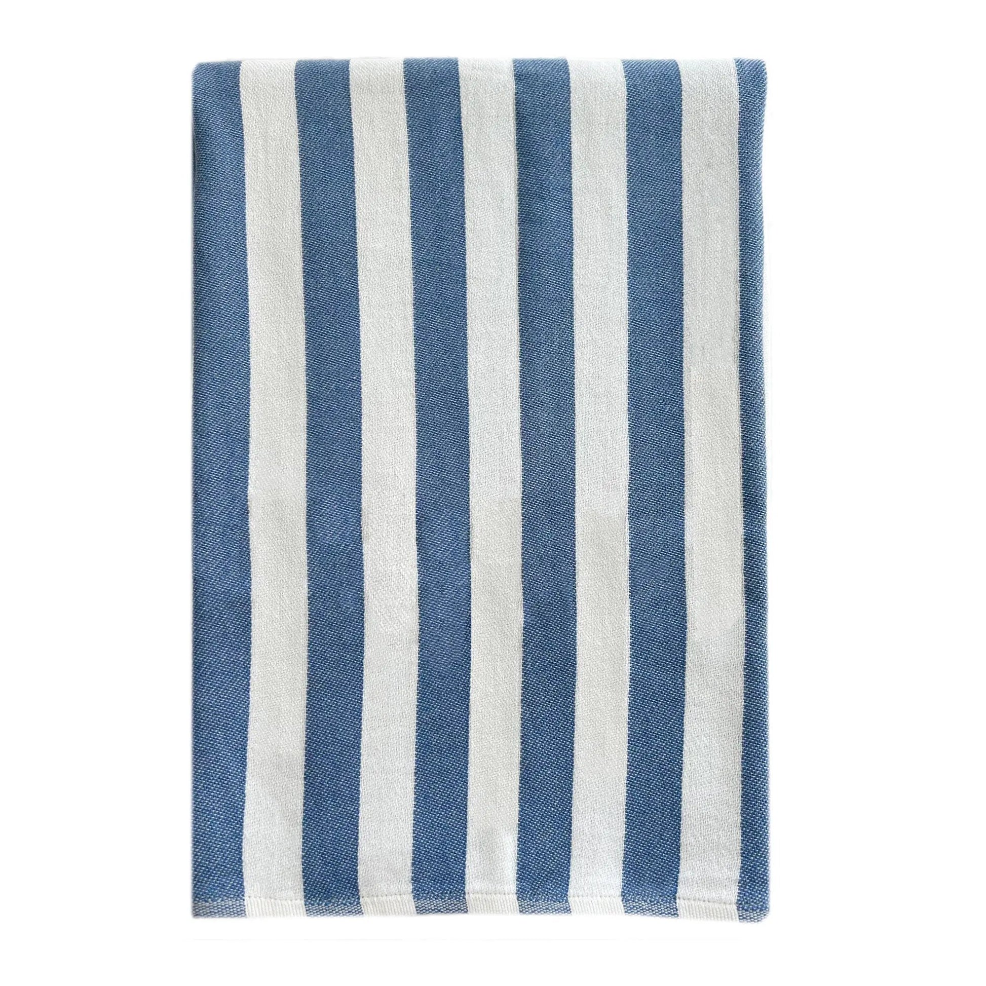 Everywhere Towel: Plain Blue by Coloured Blanks