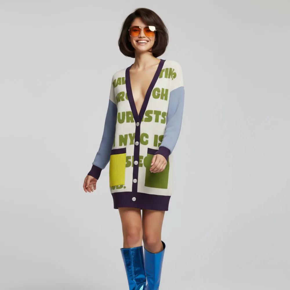 UNION SQUARE Long Cardigan Dress BYMANYC ® New York by BYMANYC ® New York