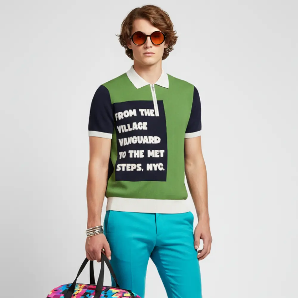 UPTOWN DOWNTOWN Cashmere Polo BYMANYC ® New York by BYMANYC ® New York