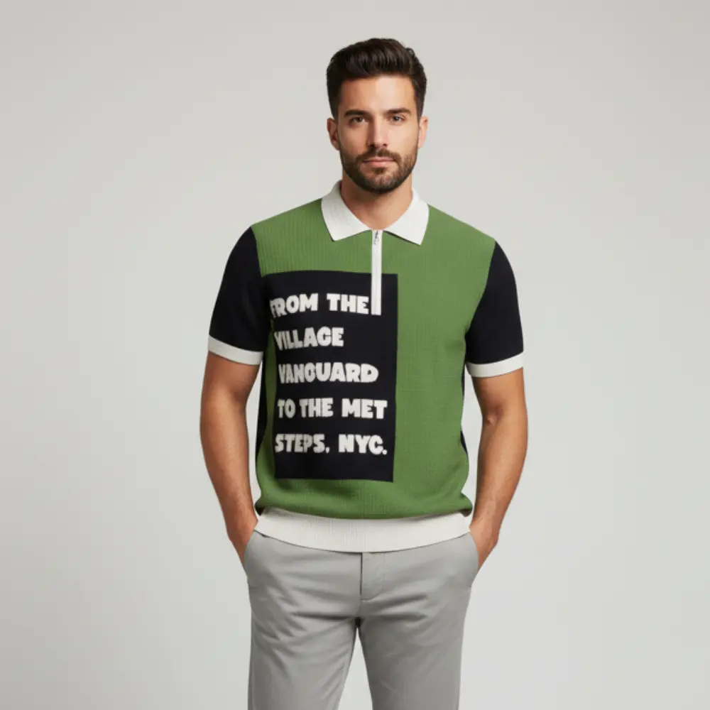 UPTOWN DOWNTOWN Cashmere Polo BYMANYC ® New York by BYMANYC ® New York