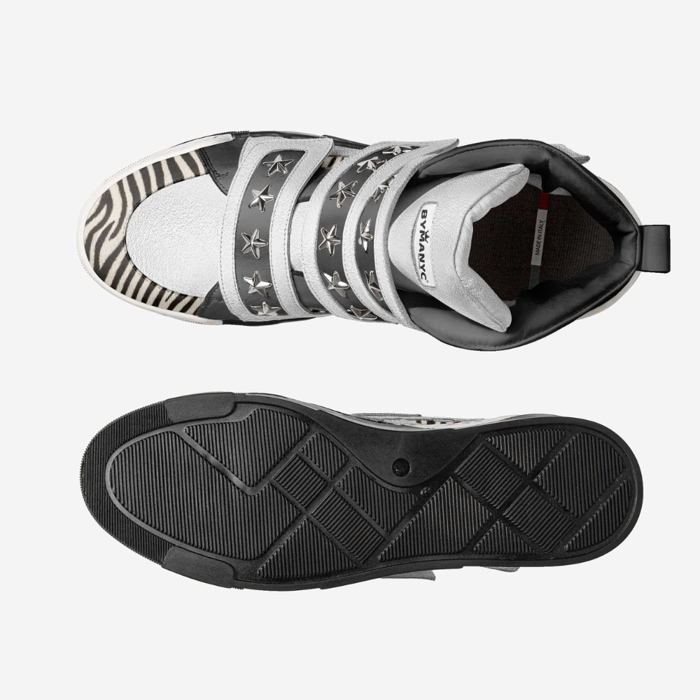 Unisex Limited Edition BROOKLYN WHITE High-Tops BYMANYC ® New York-2