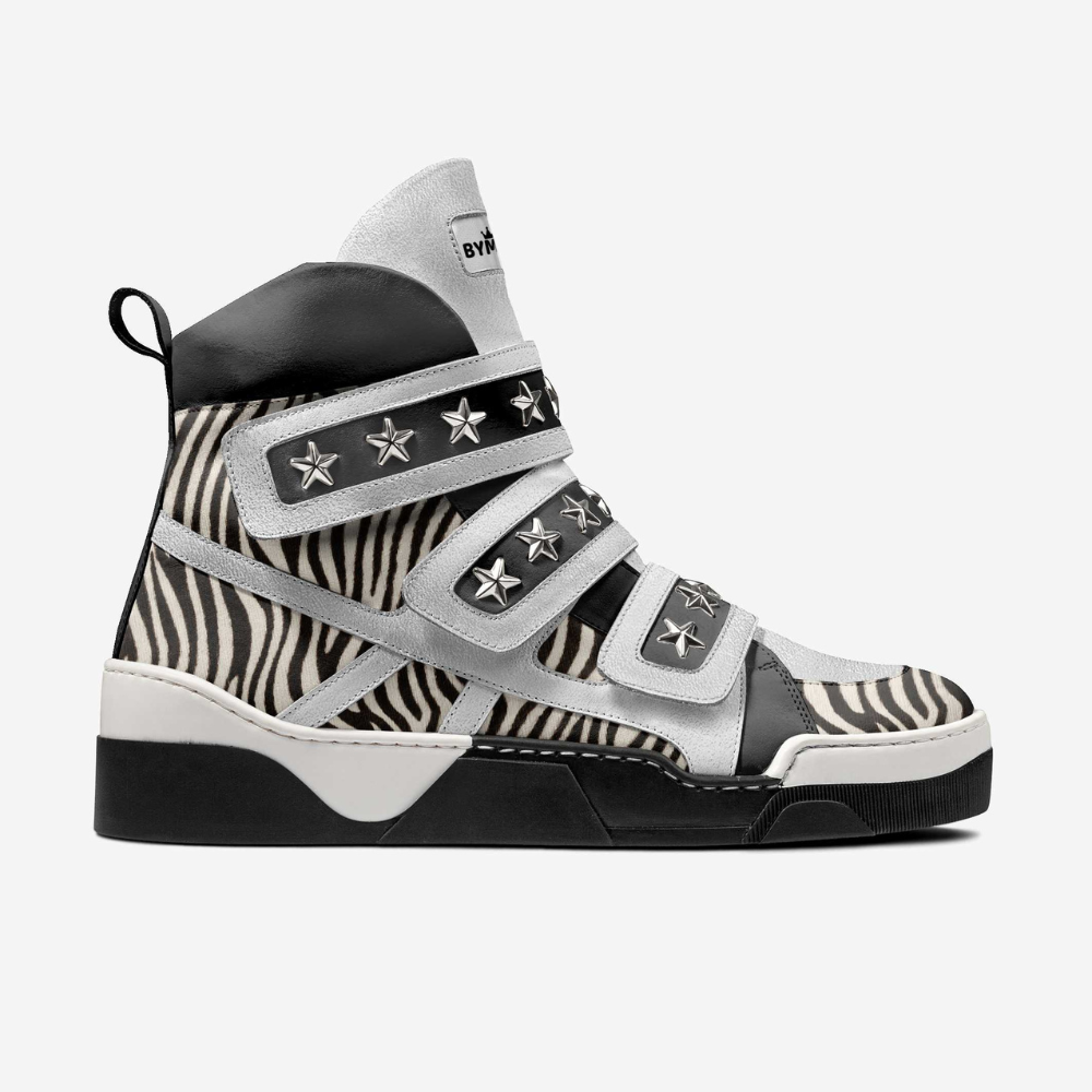 Unisex Limited Edition BROOKLYN WHITE High-Tops BYMANYC ® New York-0
