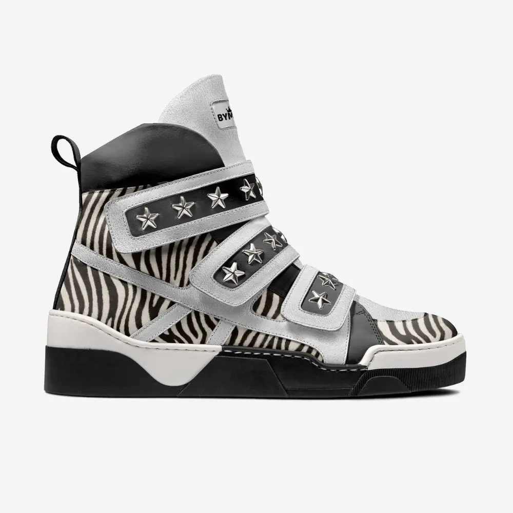 Unisex Limited Edition BROOKLYN WHITE High-Tops BYMANYC ® New York by BYMANYC ® New York